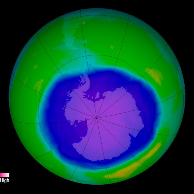Ozonska rupa na Antarktiku