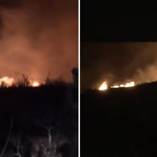Požar na otoku Hvaru