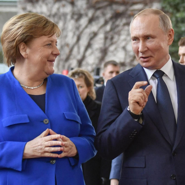 Merkel i Putin