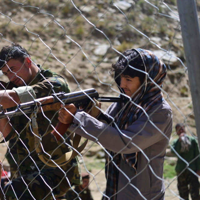 Protutalibanski borci u okrugu Dara u Panjširu