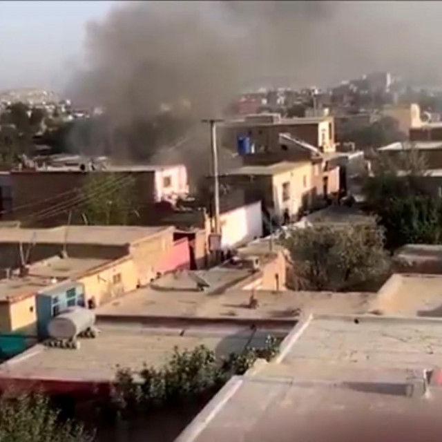 Mjesto eksplozije u Kabulu