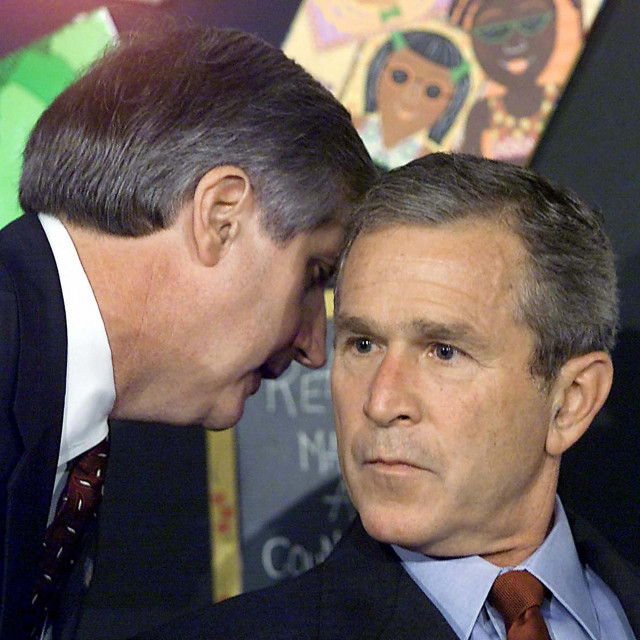 Trenutak kad je Geroge Bush primio vijest o drugom napadu na toranj