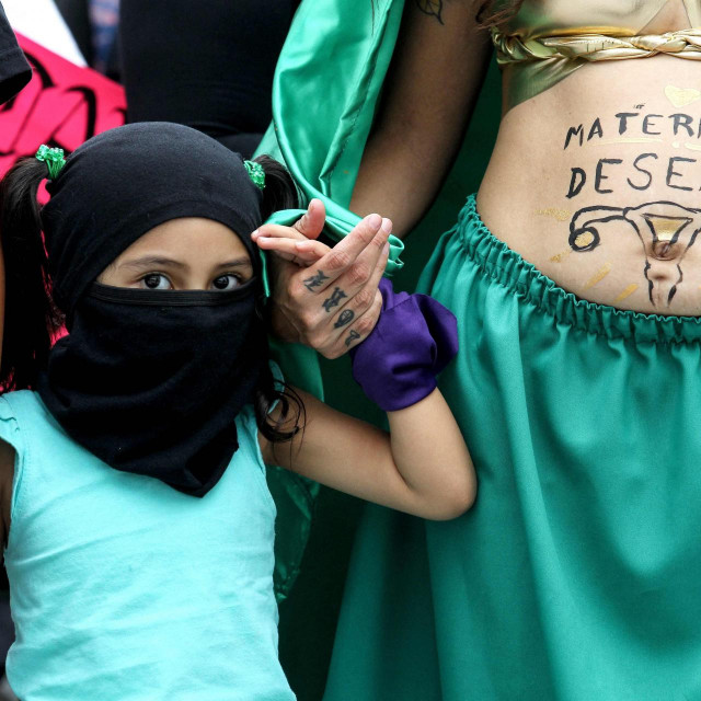 Pristaše legalizacije pobačaja sudjeluju u demonstracijama u okviru Međunarodnog dana sigurnog pobačaja u Guadalajari