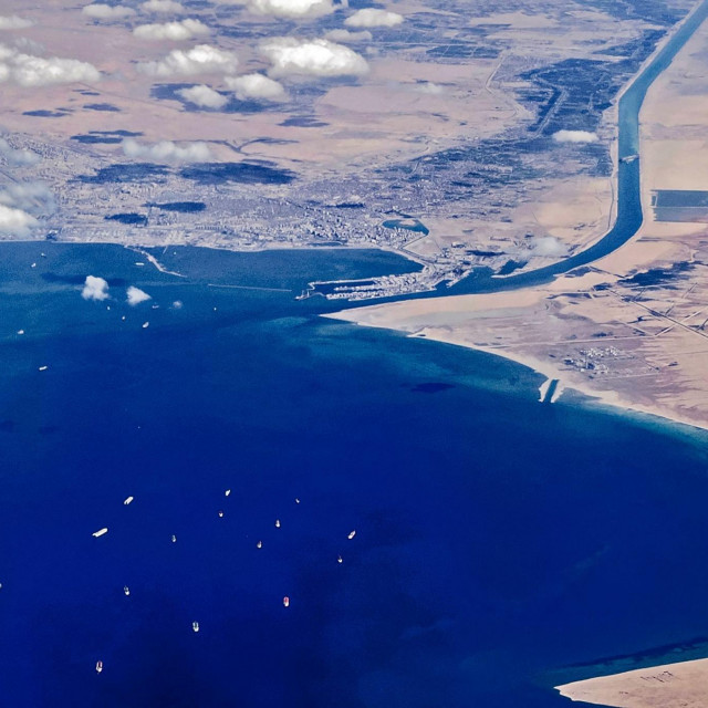 Sueski zaljev, na ulazu u Sueski kanal