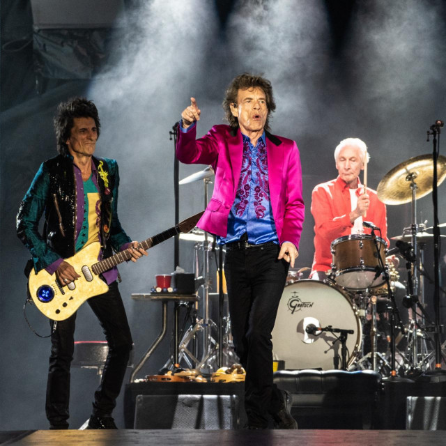 Ilustracija, koncert The Rolling Stonesa