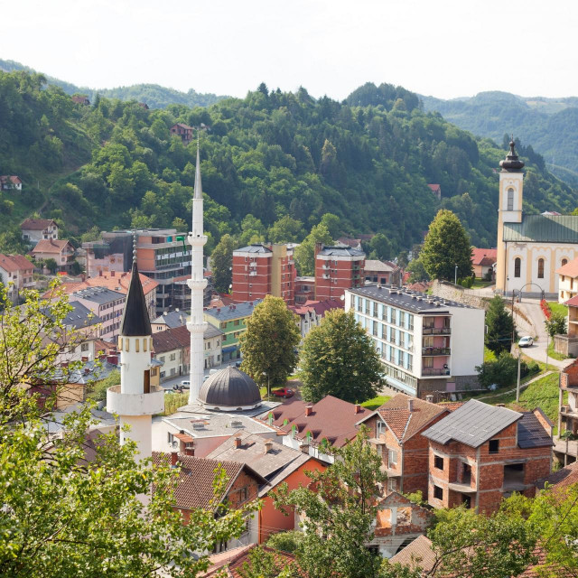 Panorama Srebrenice
