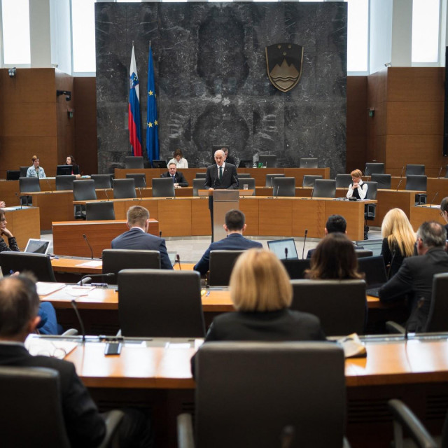 Sjednica slovenskog parlamenta