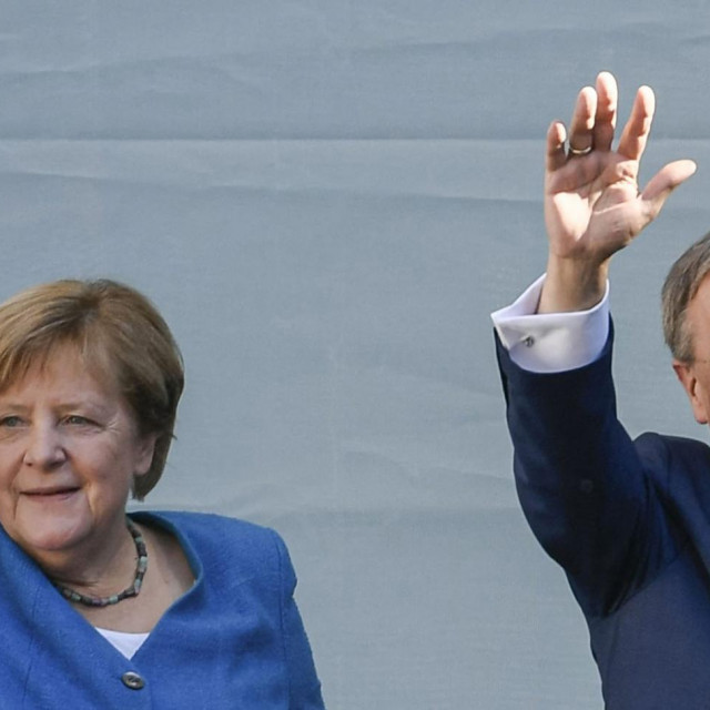 Angela Merkel i Armin Laschet