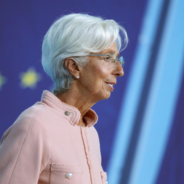 Predsjednica Europske središnje banke Christine Lagarde