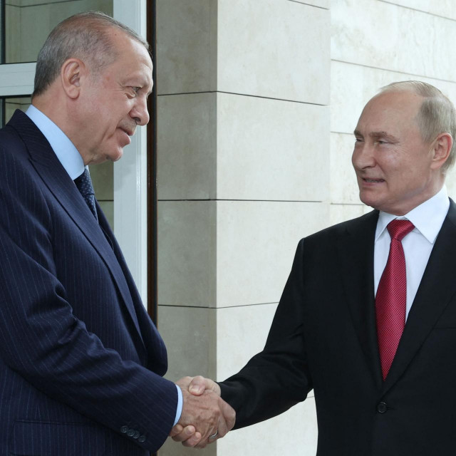 Turski predsjednik Recep Tayyip Erdogan i ruski lider Vladimir Putin