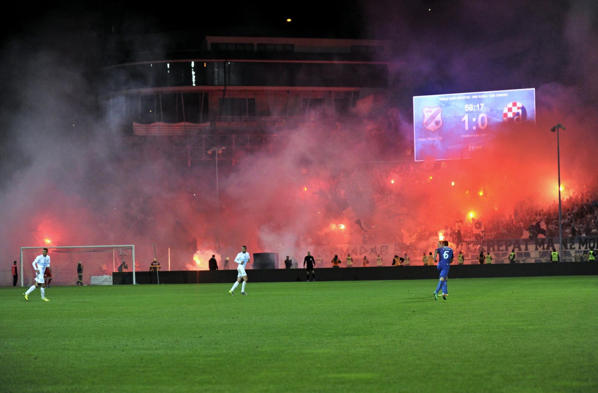 NK Rijeka - Sastavi Rijeke i HNK Hajduk Split (Stadion HNK