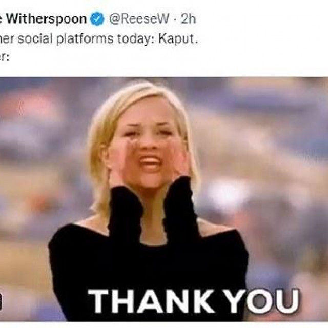 Screenshot Tweeta Reese Witherspoon