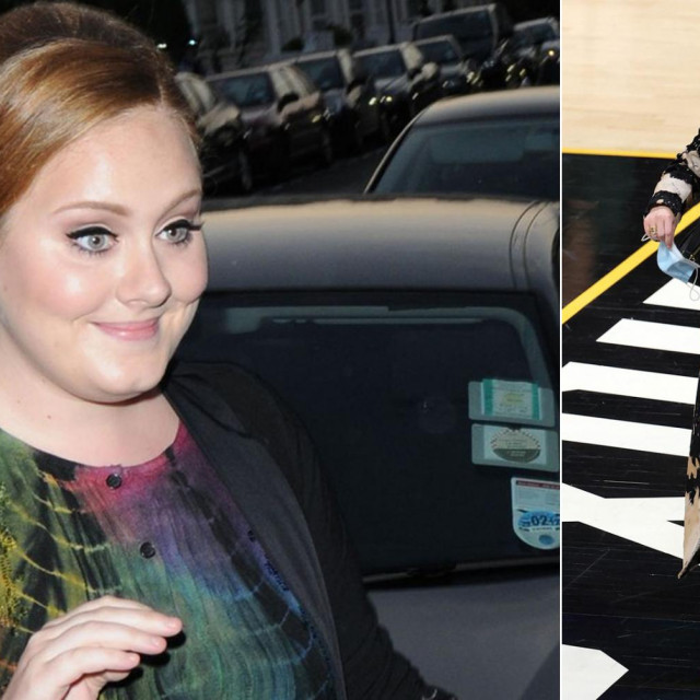Adele - prije i poslije