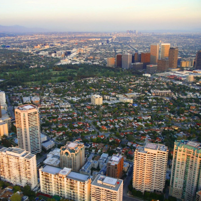 Beverly Hills iz zraka