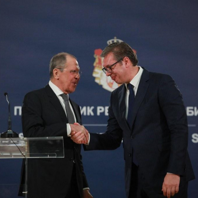  Aleksandar Vučić i Sergej Lavrov
