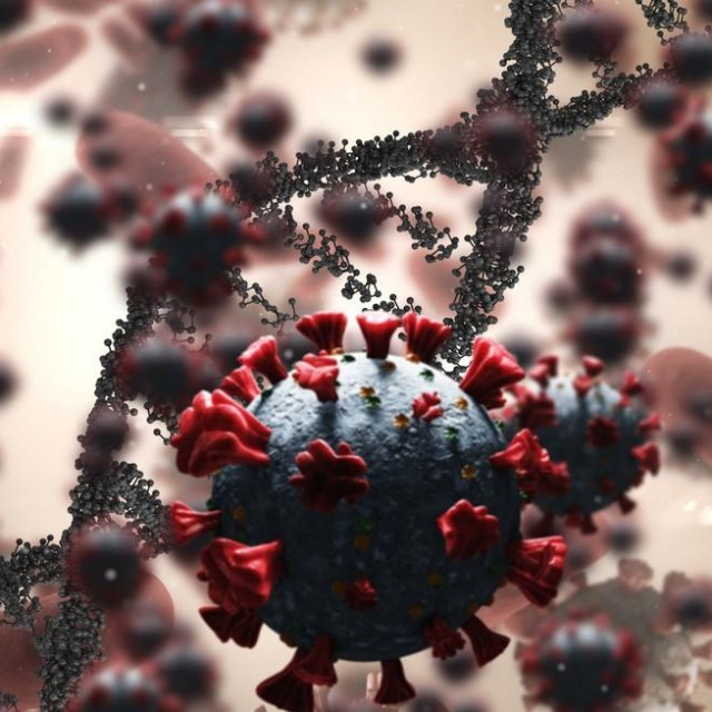 Digitalna ilustracija koronavirusa koju ispitanici smatraju ”ljepšom” od crno-bijelih fotografija.