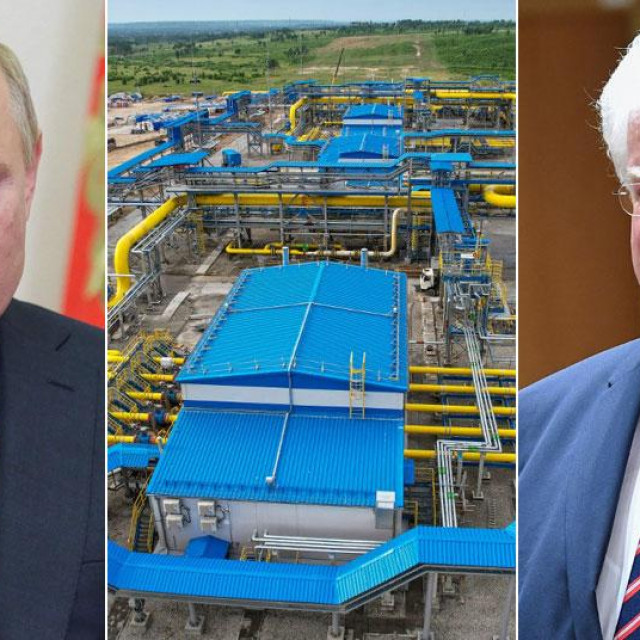 Vladimir Putin, plinska postrojenja Gazproma i Vladimir Čizov