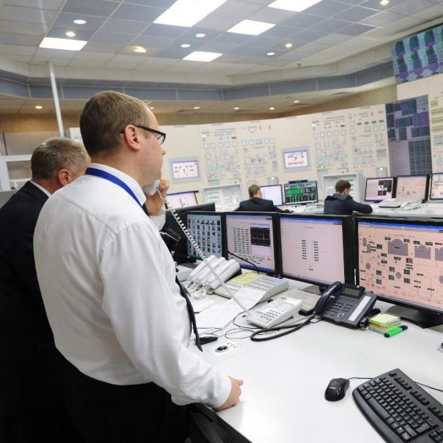 Kontrolna soba nuklearne elektrane blizu Rostova na Donu