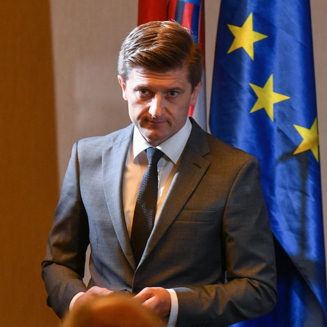 Zdravko Marić, ministar financija
