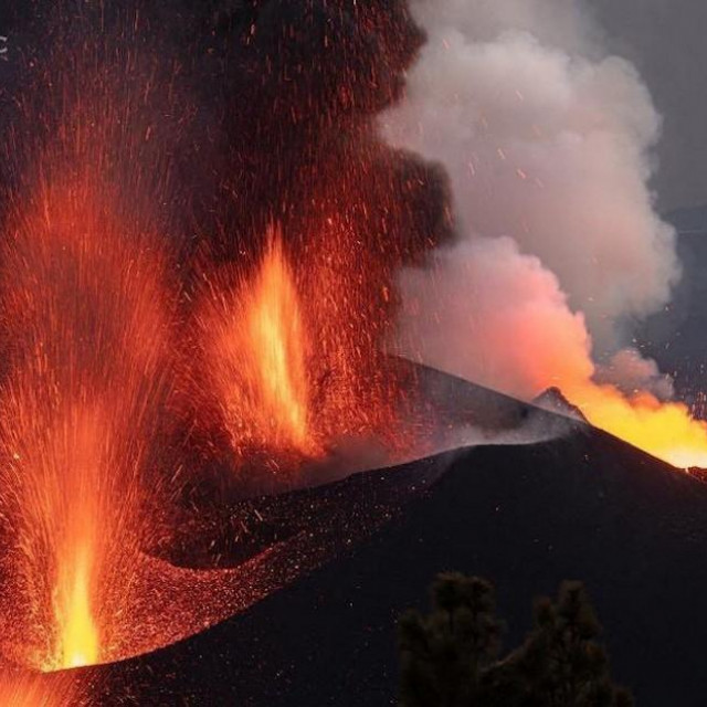 Erupcija vulkana na španjolskom otoku La Palma