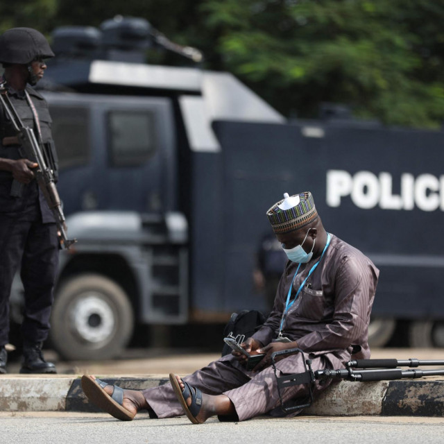 Nigerija, policija, ilustrativna fotografija