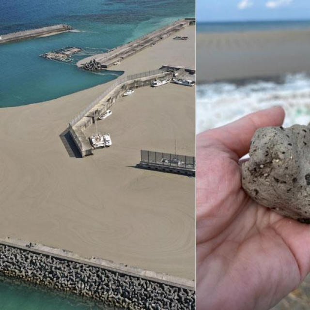 Plutajuće kamenje koje je zagušilo japanske luke