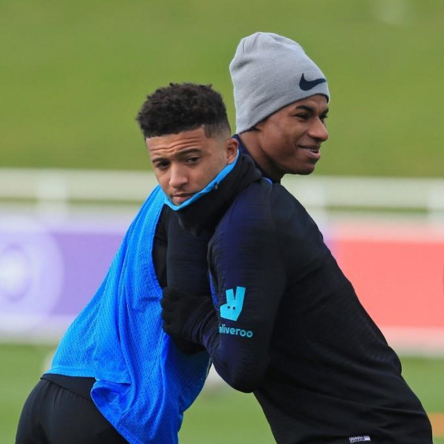 Marcus Rashford i Jadon Sancho
