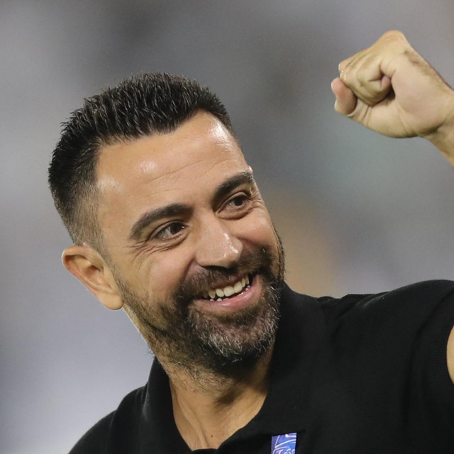 <p>Xavi će danas debitirati na klupi Barcelone</p>