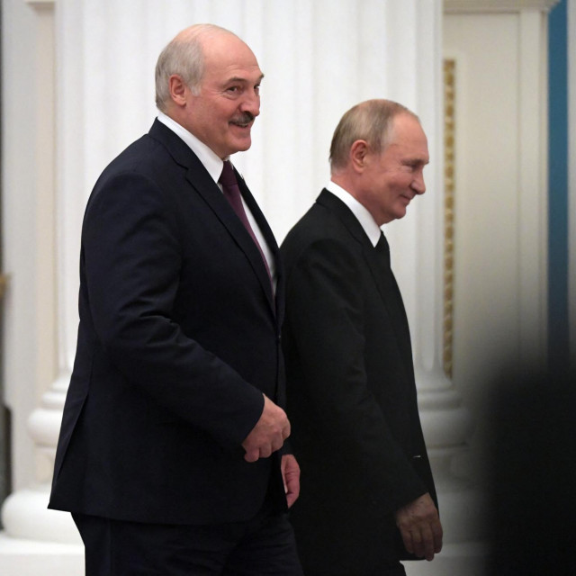 &lt;p&gt;Bjeloruski predsjednik Lukašenko i ruski predsjednik Putin&lt;/p&gt; 