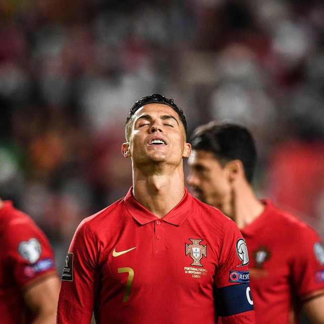 Cristiano Ronaldo je prokockao dobru priliku u zadnjim trenucima susreta sa Srbijom
