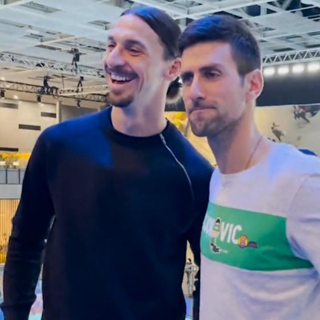 &lt;p&gt;Zlatan Ibrahimović i Novak Đoković su odlučili zapjevati nakon pobjede srpskog tenisača&lt;/p&gt;
