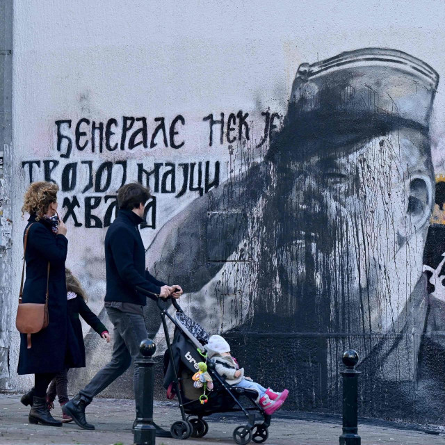 &lt;p&gt;Mural posvećen osuđenom ratnom zločincu Ratku Mladiću&lt;/p&gt;
