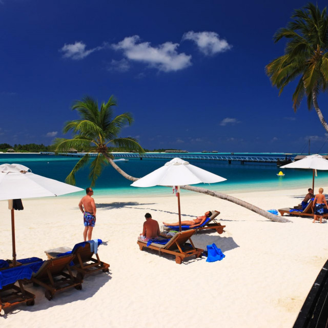 Turistički resort na Maldivima
