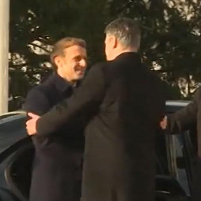 <p>Macron i Milanović</p>