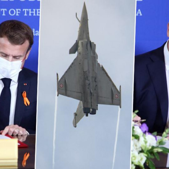Emmanuel Macron, Dassault Rafale, Andrej Plenković
