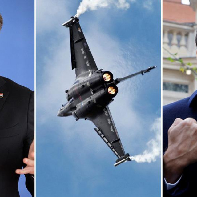 &lt;p&gt;Andrej Plenković, Dassault Rafale i Emmanuel Macron&lt;/p&gt;
