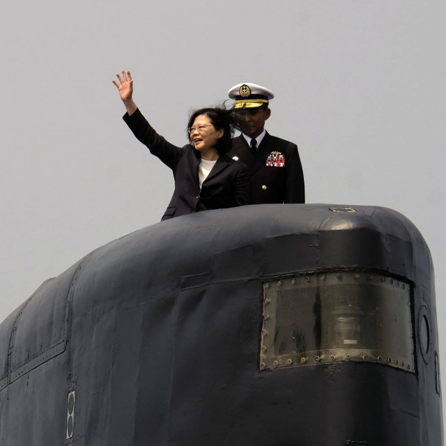 &lt;p&gt;Predsjednica Tajvana Tsai Ing-wen na nizozemskoj podmornici Sea Tiger&lt;/p&gt;
