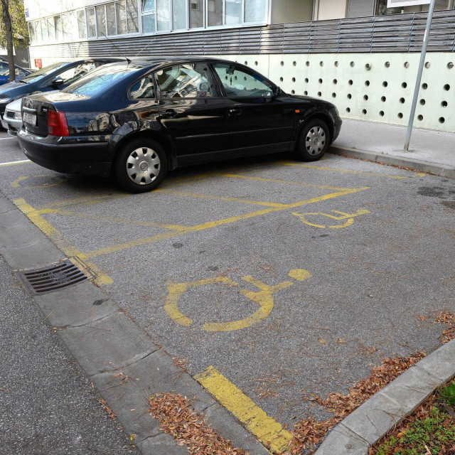 &lt;p&gt;Ilustracija, prazno parkirno mjesto za invalide&lt;/p&gt;

