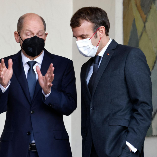 &lt;p&gt;Olaf Scholz i Emmanuel Macron&lt;/p&gt;
