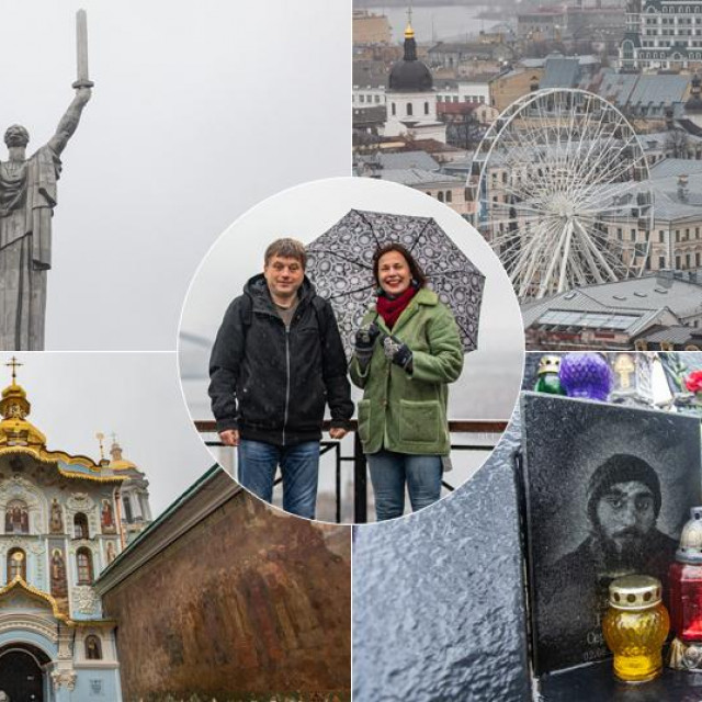 &lt;p&gt;Prizori iz Kijeva; u krugu u sredini: novinar Jutarnjeg Krešimir Žabec s vodičicom Irinom&lt;/p&gt;
