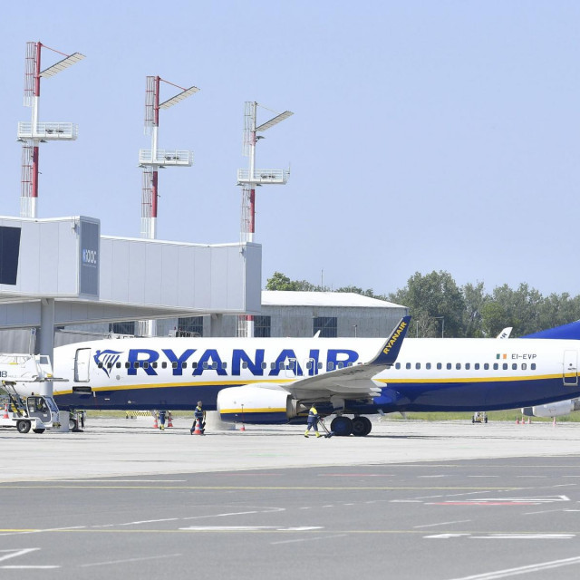 &lt;p&gt;Ryanairov avion u Zračnoj luci Franjo Tuđman&lt;/p&gt;
