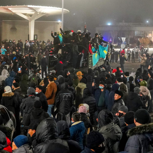 &lt;p&gt;Prosvjed u Almatyju održan 5. siječnja&lt;/p&gt;

