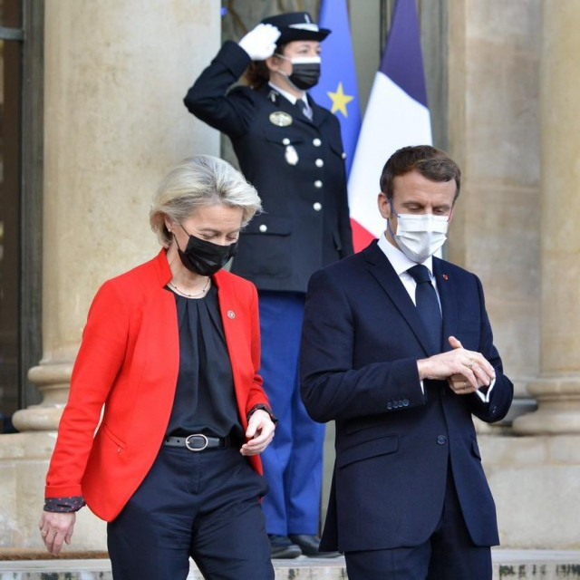 &lt;p&gt;Emmanuel Macron i Ursula Von Der Leyen&lt;/p&gt;
