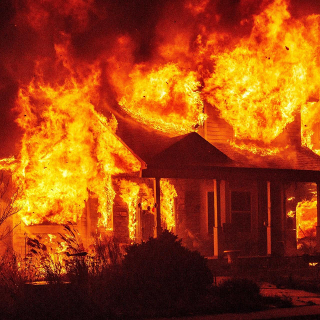Požar Marshall u Coloradu, SAD, studeni 2021.
