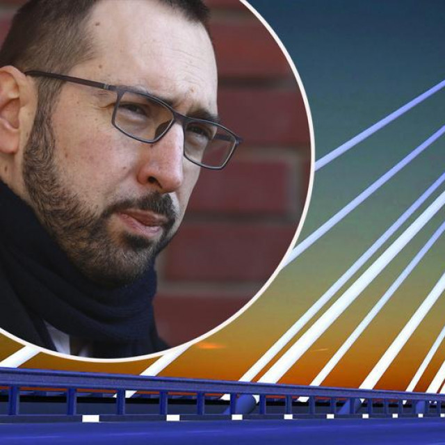 &lt;p&gt;Tomislav Tomašević i simulacija Jarunskog mosta&lt;/p&gt;
