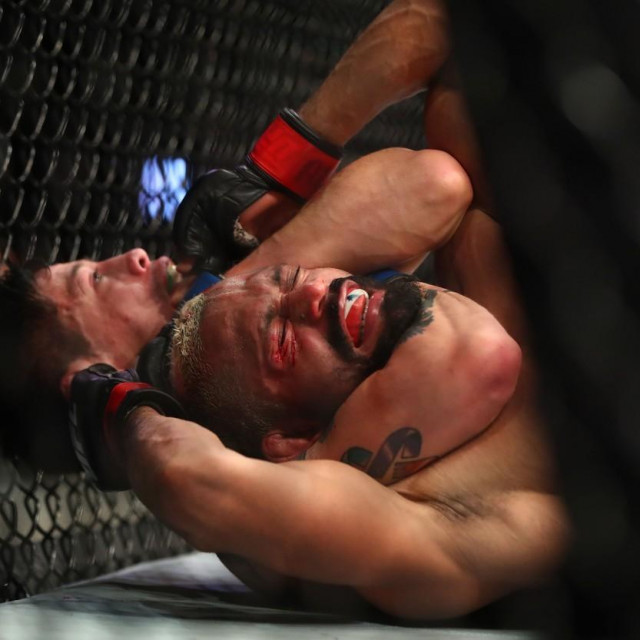 &lt;p&gt;Jun 12, 2021; Glendale, Arizona, USA; Brandon Moreno applies a choke hold for the victory against Deiveson Figueiredo during UFC 263 at Gila River Arena.,Image: 615454363, License: Rights-managed, Restrictions: *** World Rights ***, Model Release: no, Credit line: USA TODAY Network/ddp USA/Profimedia&lt;/p&gt;
