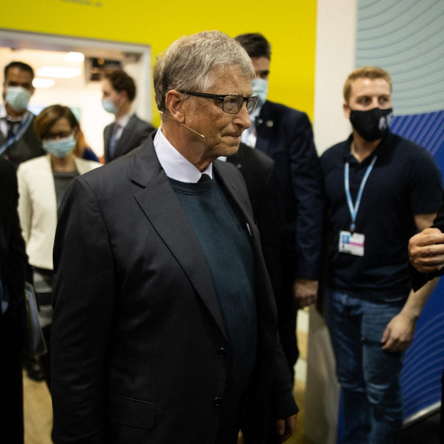 &lt;p&gt;Bill Gates na summitu Cop26 u Glasgowu, 2021.&lt;/p&gt;
