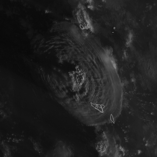 &lt;p&gt;Erupcija vulkana kod Tonge, satelitska snimka&lt;/p&gt;
