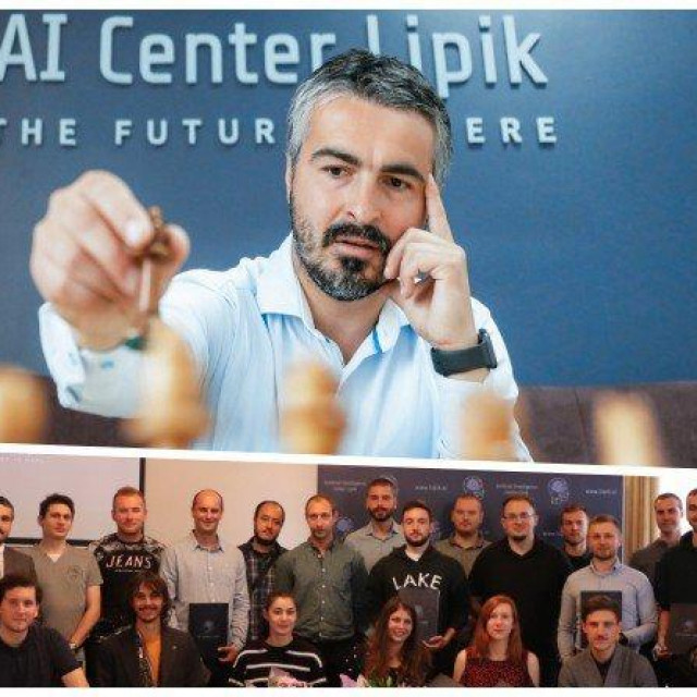 &lt;p&gt;Utemeljitelj AI Centra Lipik Dejan Iličić i polaznici prve generacije programera umjetne inteligencije&lt;/p&gt;
