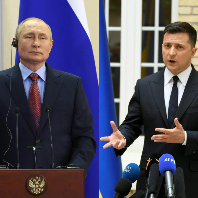  Vladimir Putin i Volodimir Zelenski
